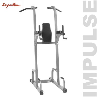 IMPULSE FITNESS POWER TOWER BEINHEBE-, DIP-, KLIMZUGSTATION IF-PT